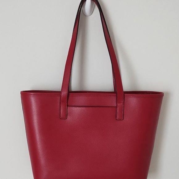Michael kors Jet Set Travel Medium Tote Red leather Used in excellent condition - Picture 2 of 4